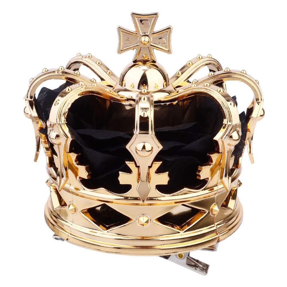 4394 1Pc Black Halloween Party Queen Crown Headdress - Three-Dimensional